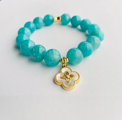 10MM Amazonite Energy Healing Bracelet