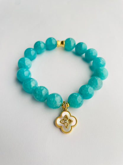 10MM Amazonite Energy Healing Bracelet