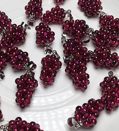 Garnet Gemstone Necklace Pendant