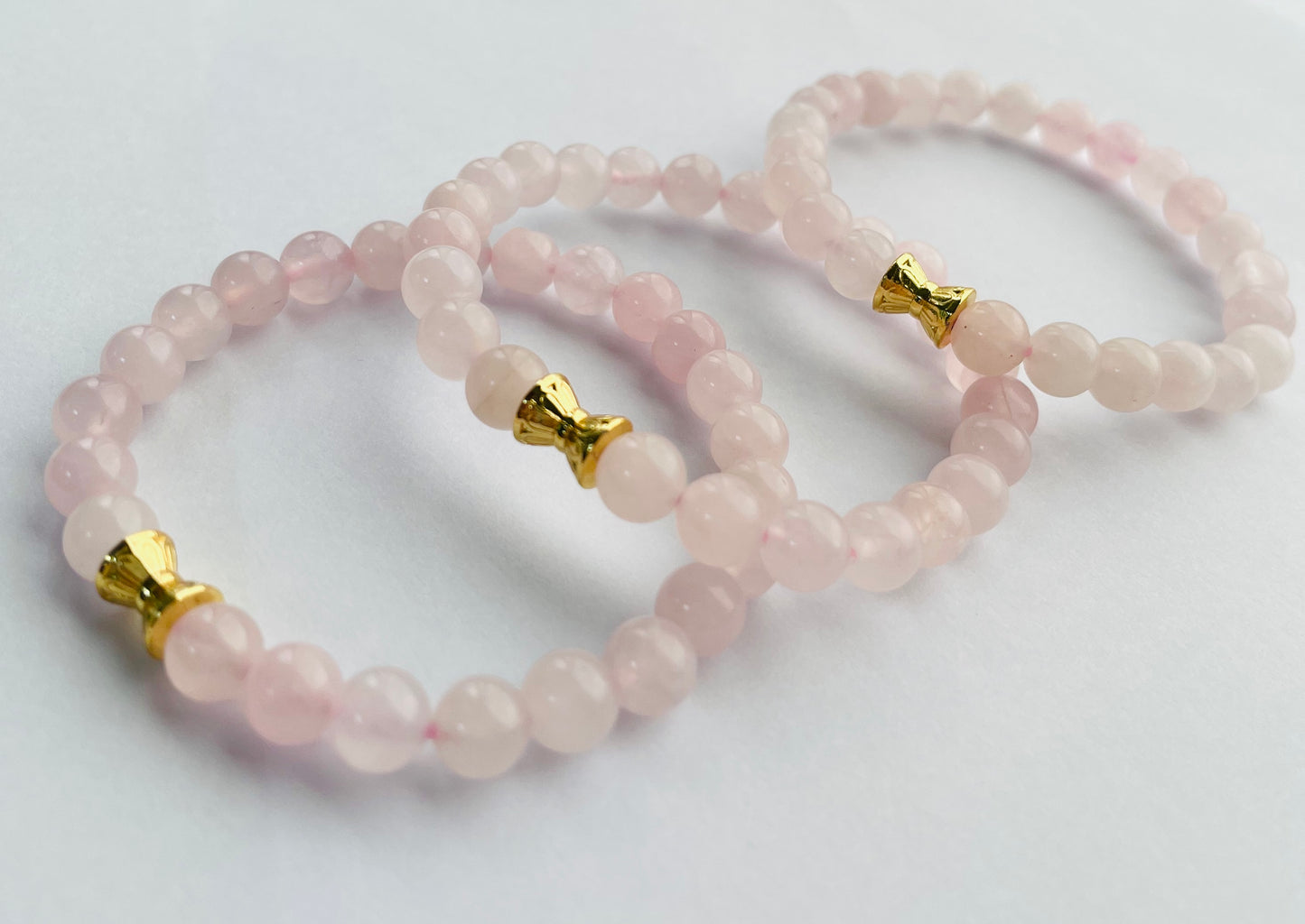 6MM Rose Quartz Crystal Healing Bracelet