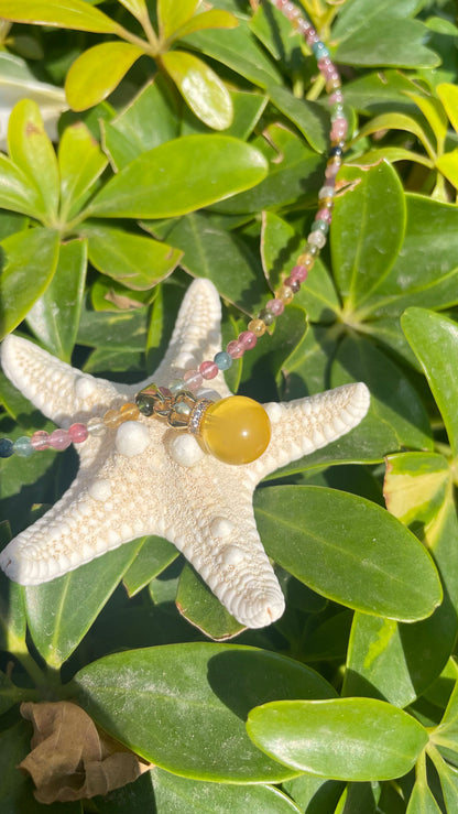 Natural Beeswax Necklace Pendant