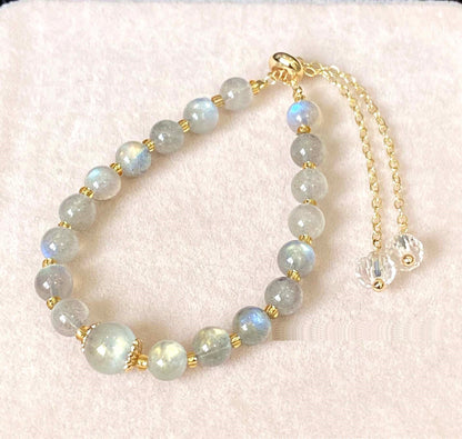 Moonstone Beaded Energy Bracelet