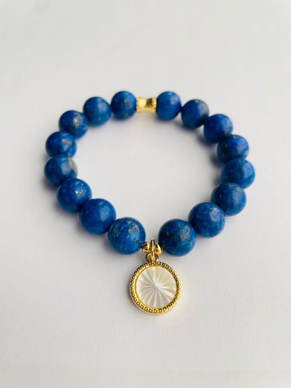 10MM Lapis Lazuli Energy Healing Bracelet