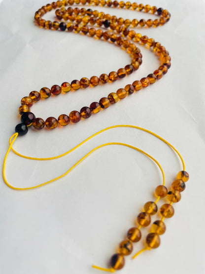 6MM Amber Healing Energy Necklace